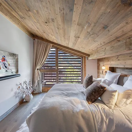 Penthouse A Avec Piscine Et Animaux Admis, 10 Pers. - Fr-1-569-83 * Megève